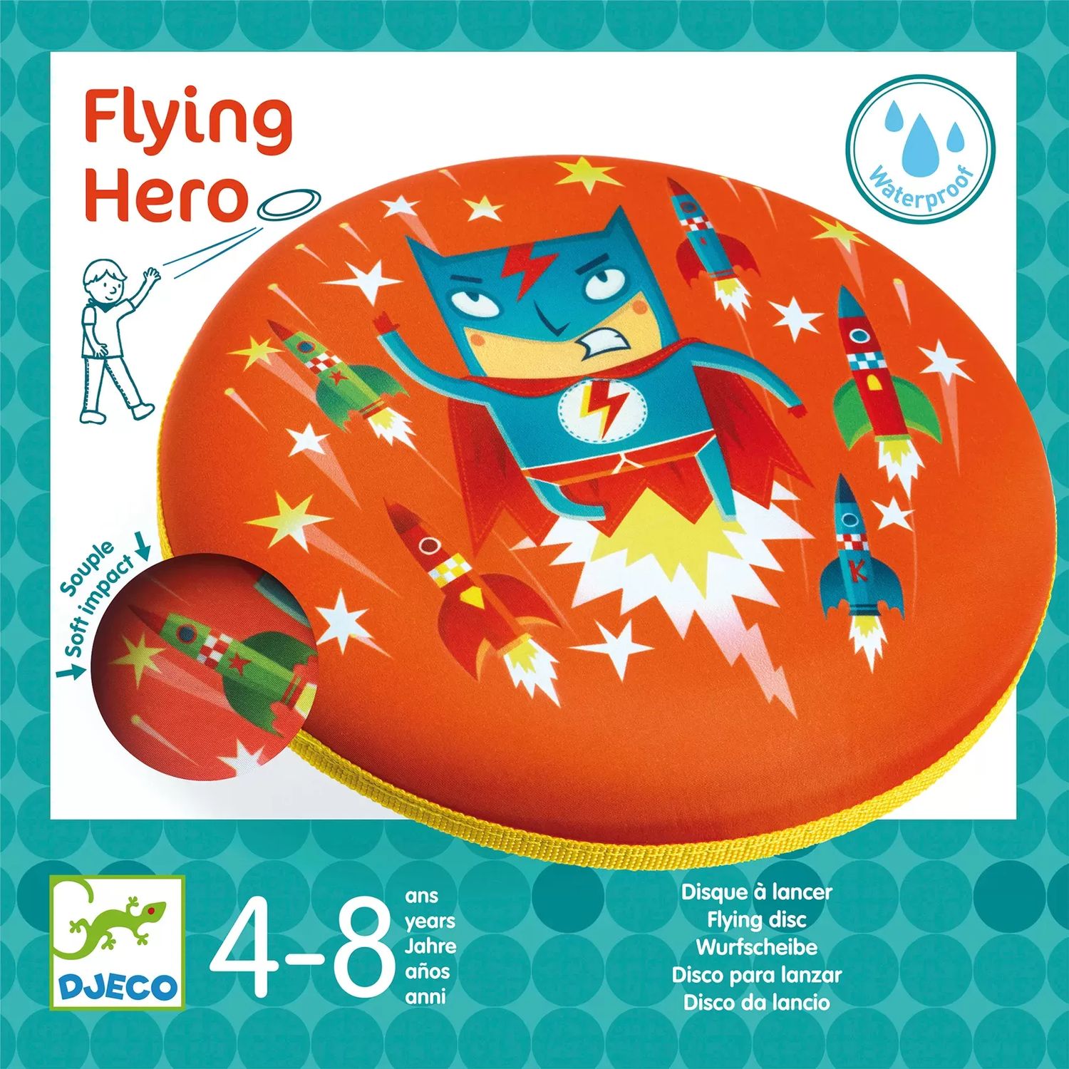 DISCO VOLADOR SUPERHEROE