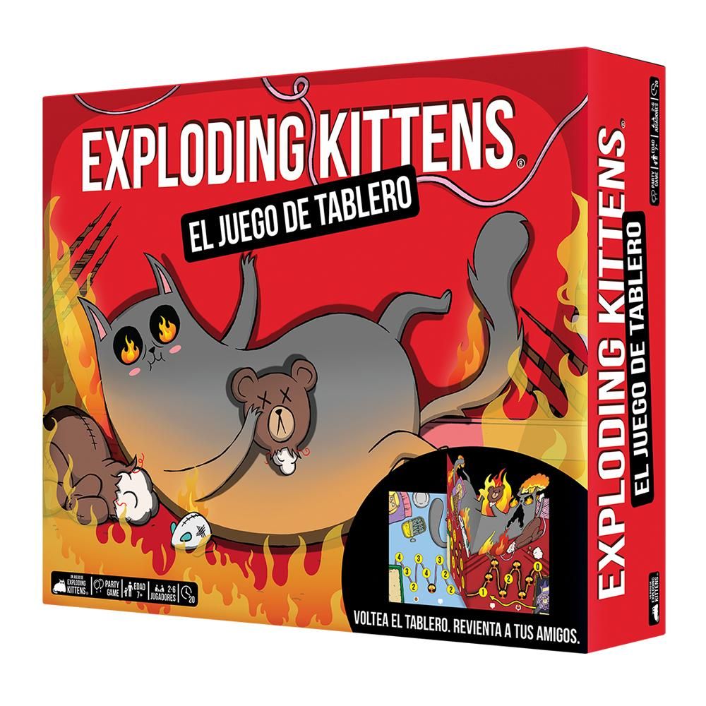 EXPLODING KITTENS EL JUEGO DE TABLERO