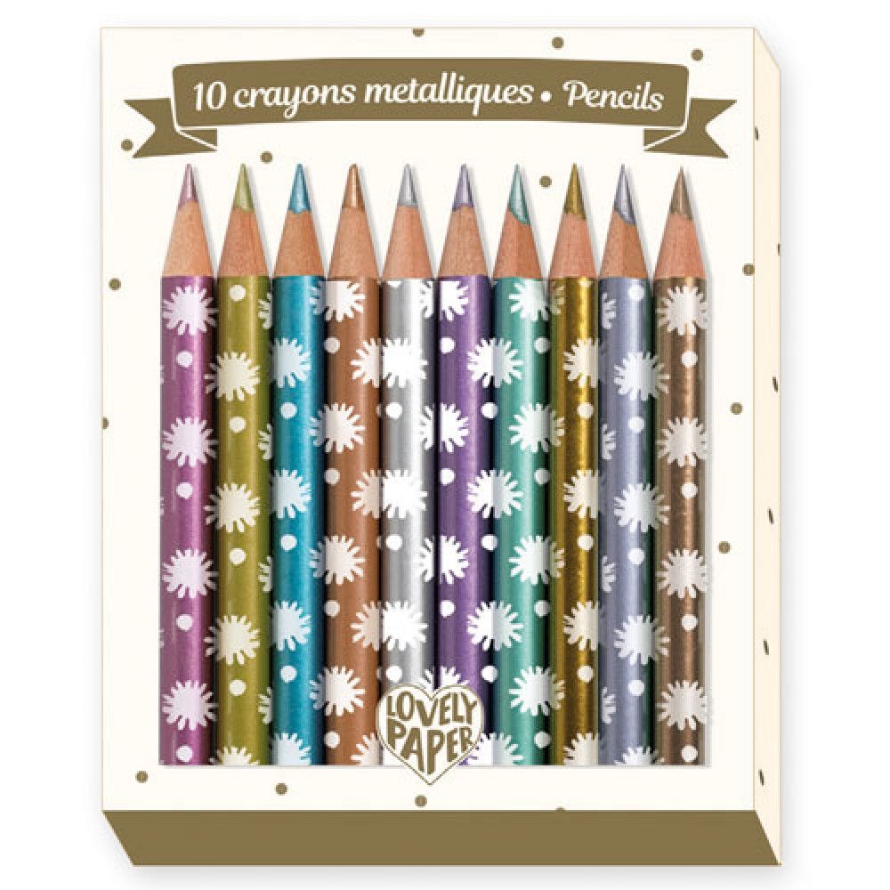 MINI COLORES METALICOS 10 UNIDADES