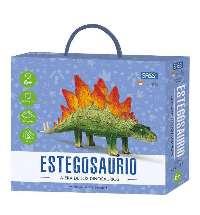 ESTEGOSAURIO LA ERA DE LOS DINOSAURIOS 46 PIEZA