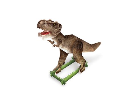 LIBRO TIRANOSAURIO LA ERA DE LOS DINOSAURIOS + PUZZLE 53 PIEZAS