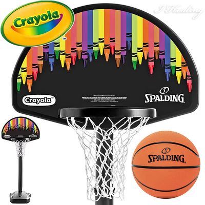 TABLERO DE BASQUET SPALDING CRAYOLA