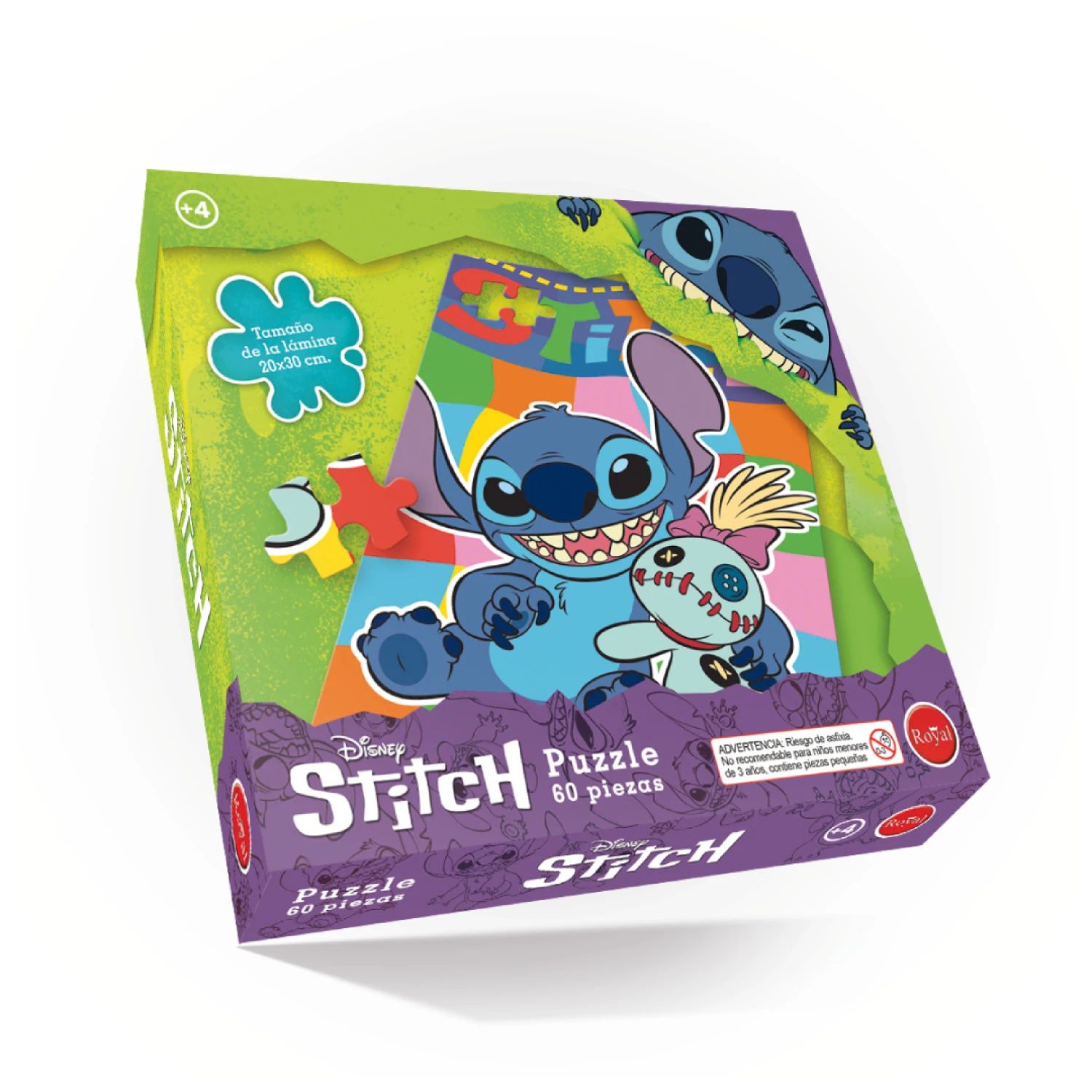 PUZZLE STITCH 60 PIEZAS