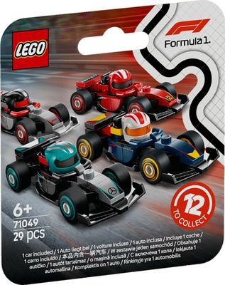 LEGO F1 COLECCIONABLES 12 MODELOS DE 29 PIEZAS
