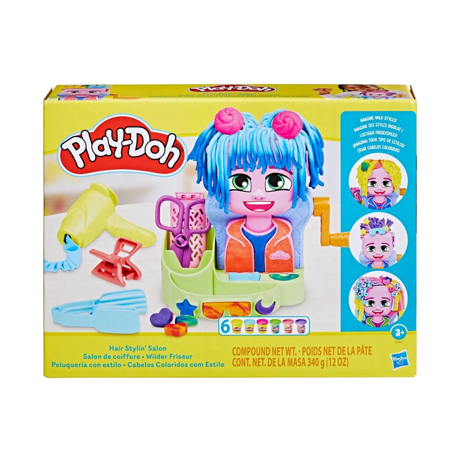 PLAY DOH PELUQUERIA CON ESTILO