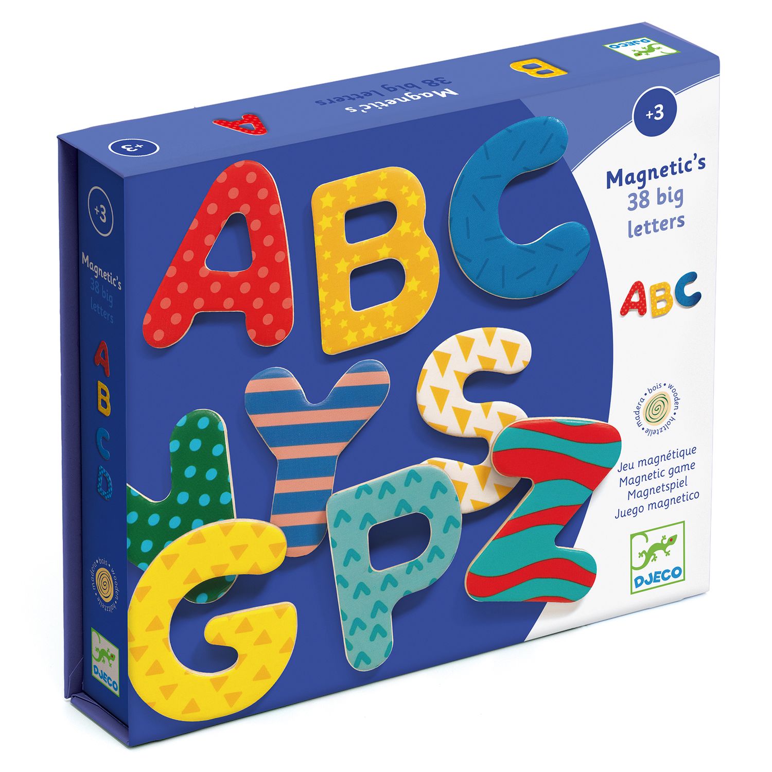 LETRAS MAGNETICAS MAYUSCULAS 83 PIEZAS