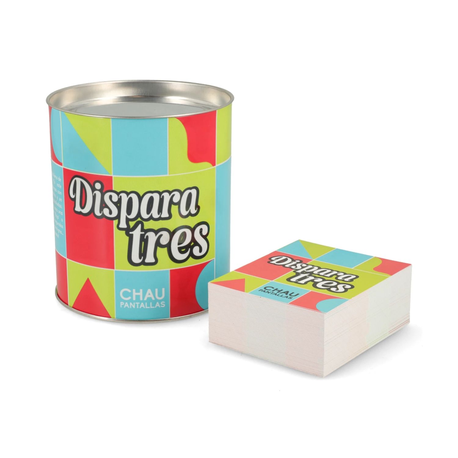DISPARA TRES LATA