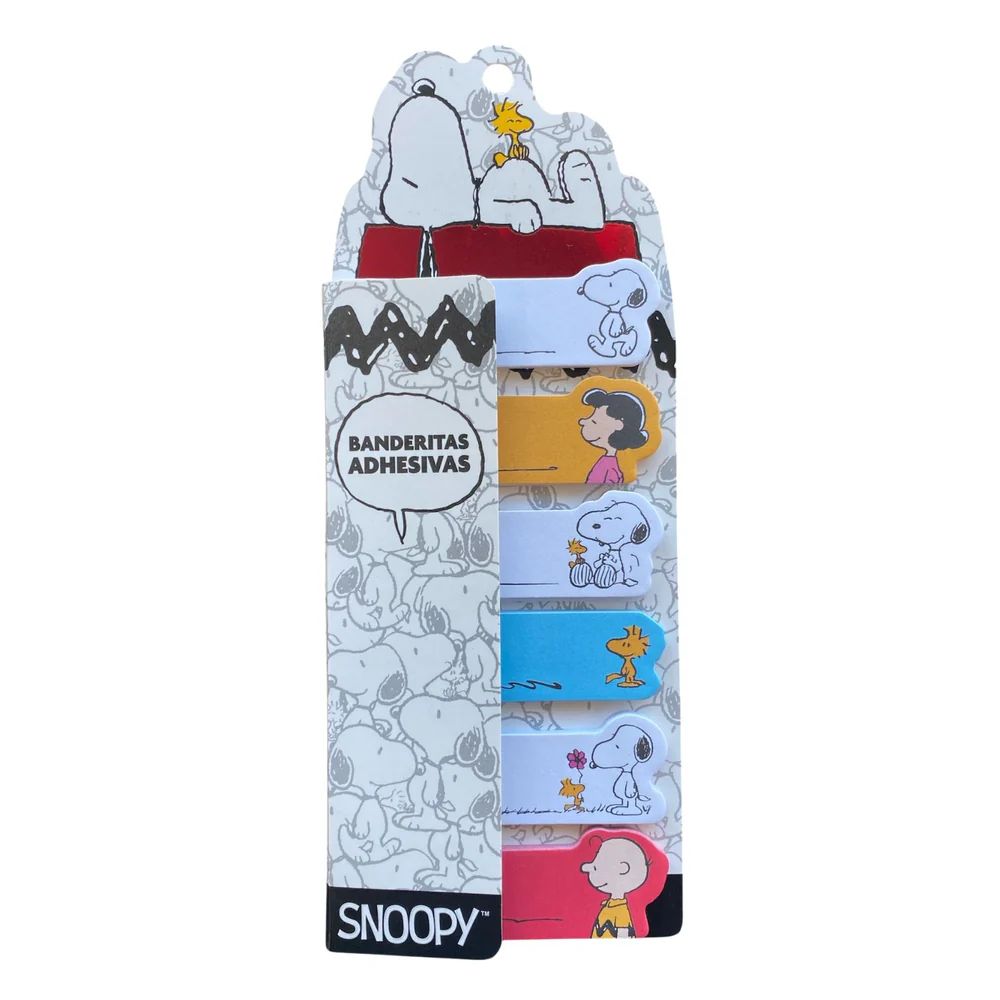 BANDERAS AUTOADHESIVAS SNOOPY