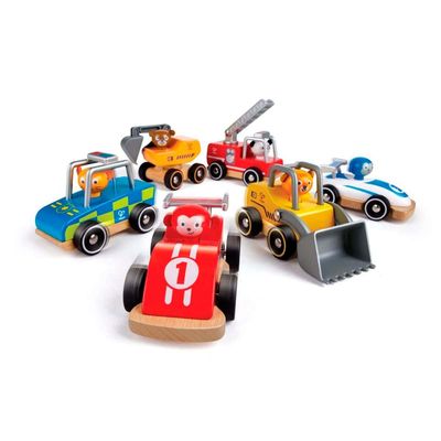 MINI VEHICULOS EN MADERA