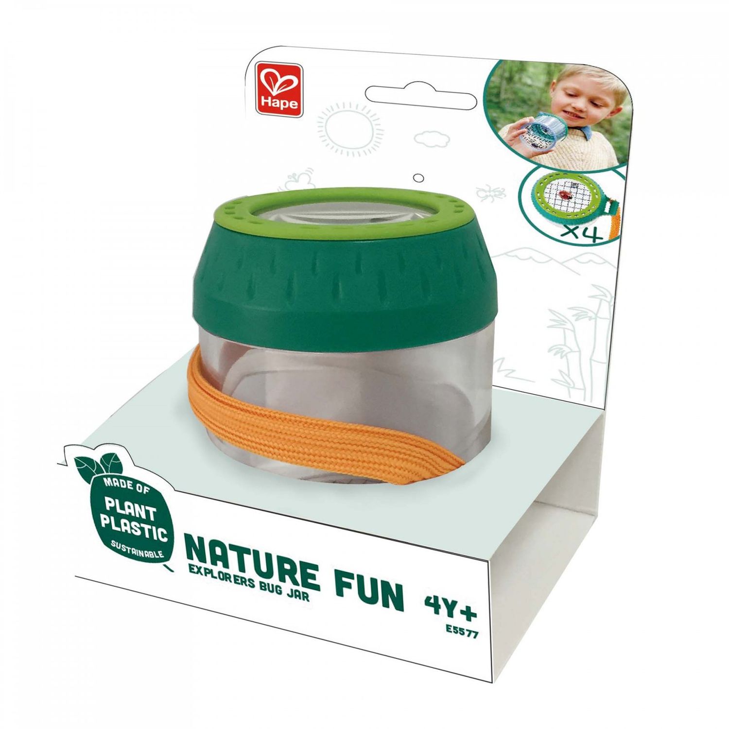 TARRO CON LUPA EXPLORADORA DE INSECTOS NATURE FUN
