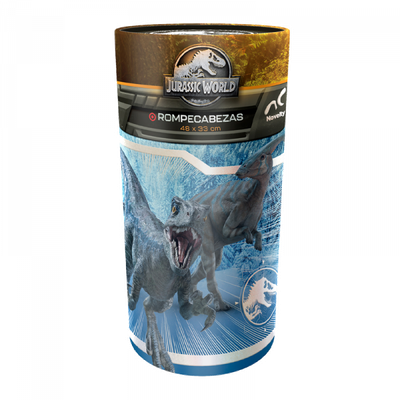 PUZZLE EN CILINDRO JURASSIC WORLD
