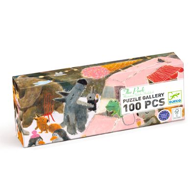 PUZZLE GALLERY EL PARQUE 100 PIEZAS DJECO