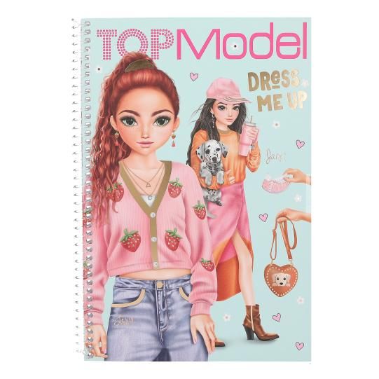 TOP MODEL  CUADERNO DRESS ME UP GRANDE