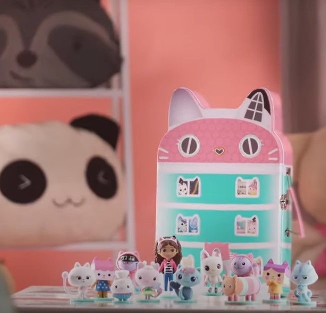 GABBY&#39;S HOUSE CASA+PERSONAJES+LIBROS