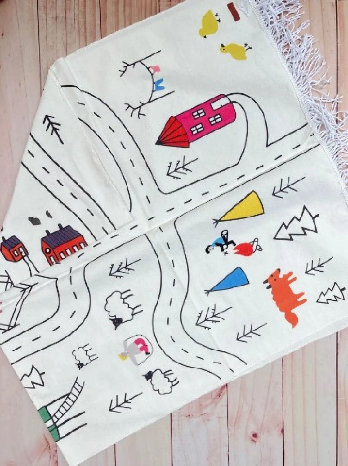 ALFOMBRA INFANTIL DISEÑO CIUDAD