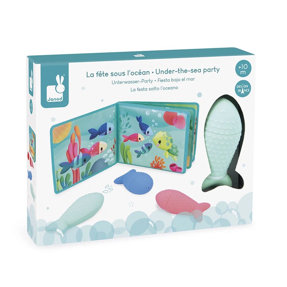 FIESTA BAJO EL MAR LIBRO BAÑO