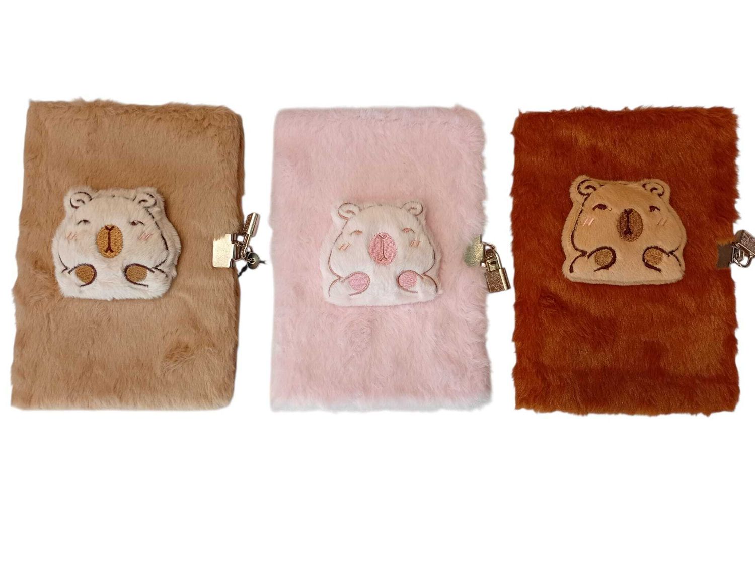 DIARIO INTIMO PELUCHE CAPIBARA