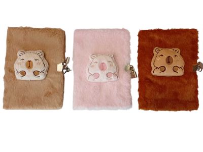 DIARIO INTIMO PELUCHE CAPIBARA