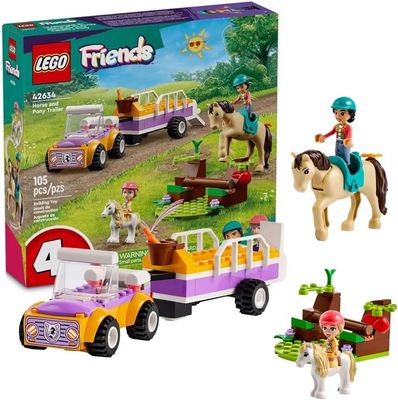 LEGO FRIENDS REMOLQUE PARA CABALLO Y PONI