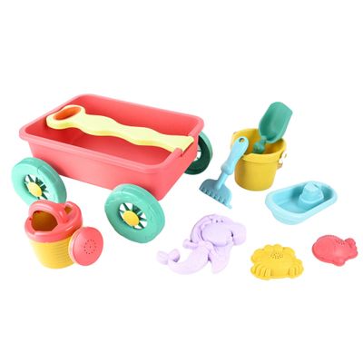CARRO CON JUGUETES DE PLAYA