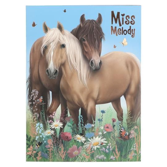 MISS MELODY SET PAPELERIA CON CABALLOS