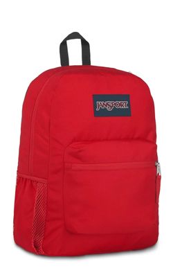 MOCHILA JANSPORT CROSS TOWN ROJA 26L