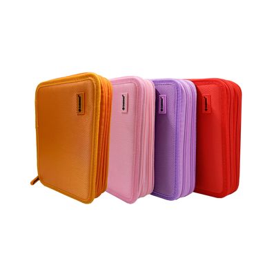 CARTUCHERA DE 2 PISOS CON UTILES