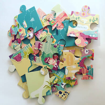 PUZZLE CONOCIENDO URUGUAY 30 PIEZAS