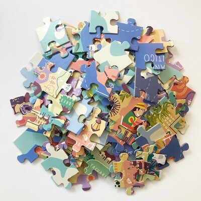 PUZZLE CONOCIENDO URUGUAY 120 PIEZAS