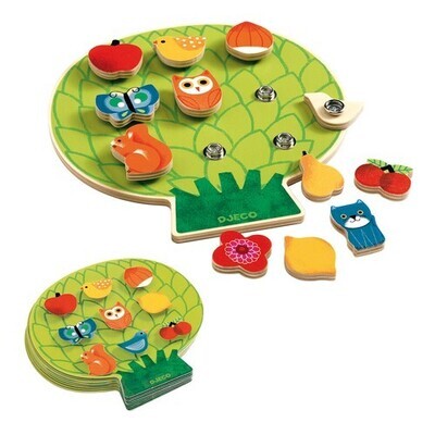 CLIPACLIP JUEGO DE CLIPS CON ASOCIACION DE COLORES