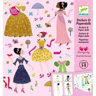 PEGATINAS  ULTRA MODA VESTIDOS PARA LAS 4 ESTACIONES