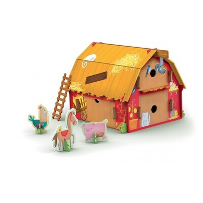 LA GRANJA 3D LIBRO + MAQUETA