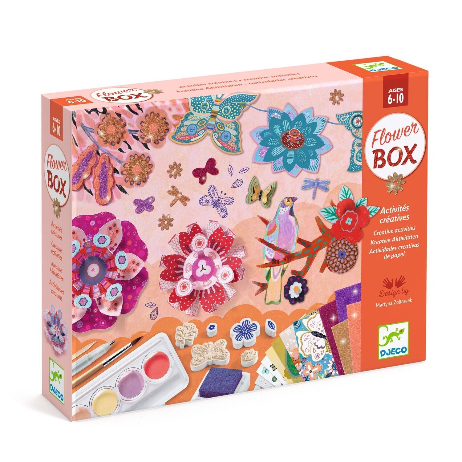 BOX DE FLORES ACTIVIDADES CREATIVAS