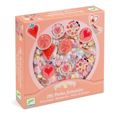 JUEGO PARA ARMAR PULSERAS PERLAS DE FANTASIA 285 PIEZAS