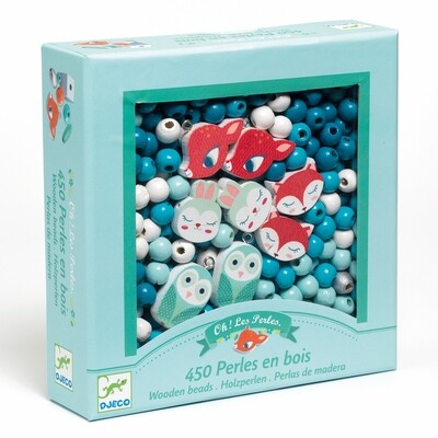 JUEGOS PARA ARMAR PULSERAS PERLAS DE MADERA
