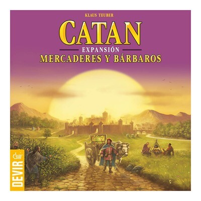 CATAN EXPANSION MERCADERES Y BARBAROS