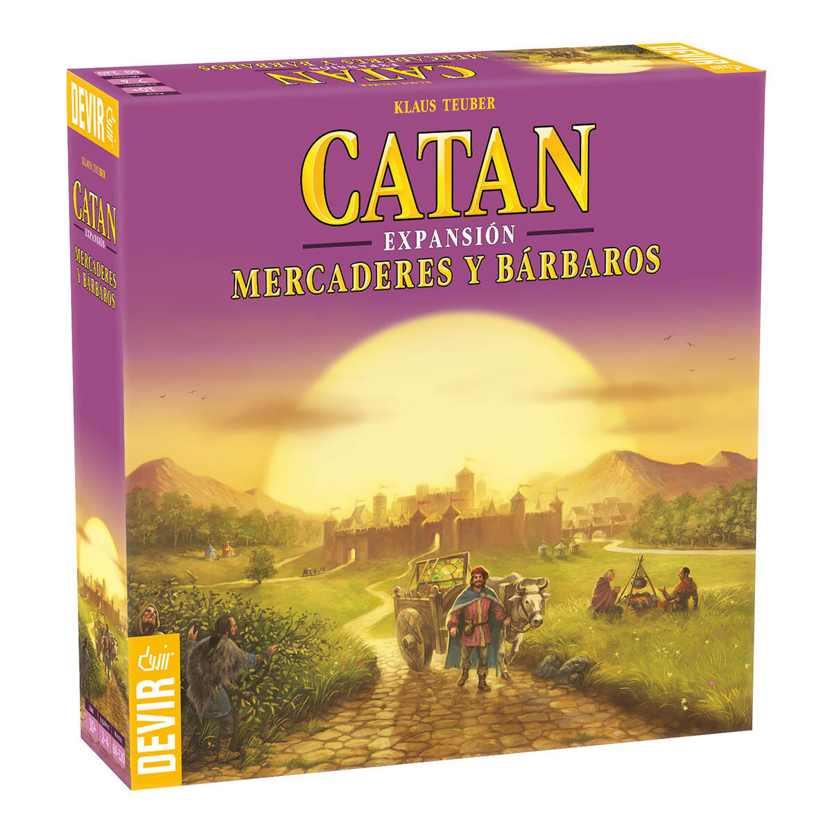 CATAN EXPANSION MERCADERES Y BARBAROS