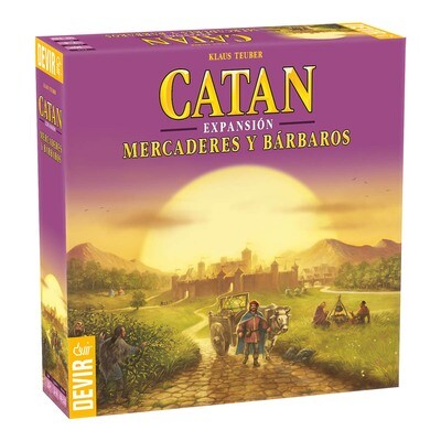 CATAN EXPANSION MERCADERES Y BARBAROS