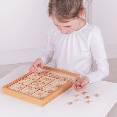 SUDOKU EN MADERA