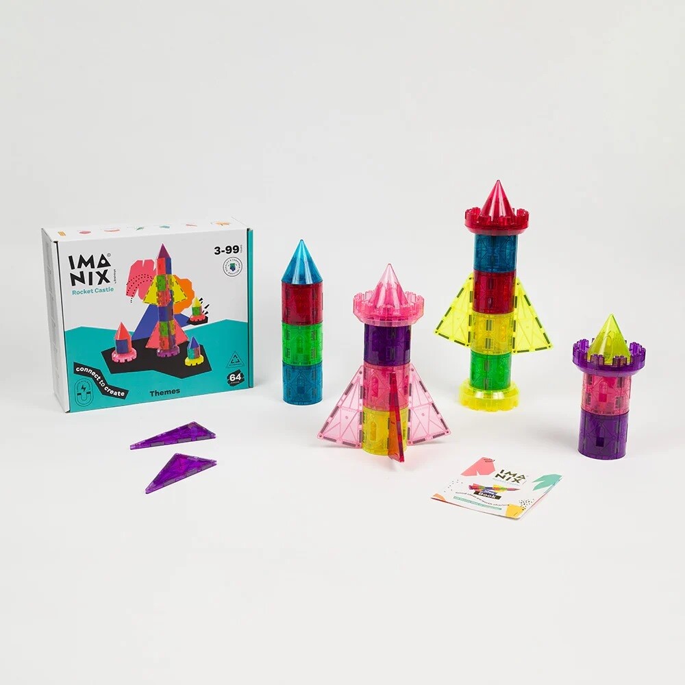 IMANIX ROCKET CASTLE 64 PIEZAS