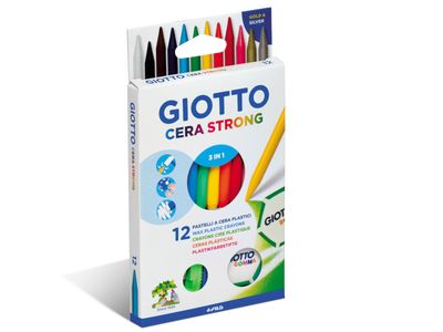 SET 12 CRAYONES GIOTTO CERA STRONG SET 12 CRAYONES GIOTTO CERA STRONG