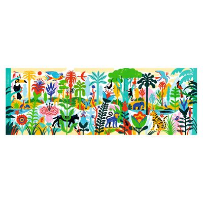 PUZZLE GALLERY JUNGLA 100 PIEZAS