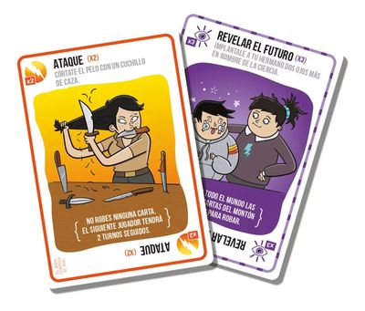 EXPLODING KITTENS EL BIEN CONTRA EL MAL