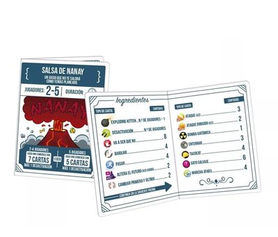 EXPLODING KITTENS RECETAS DEL DESASTRE