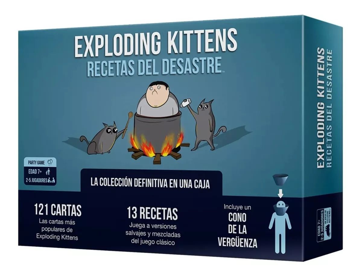 EXPLODING KITTENS RECETAS DEL DESASTRE
