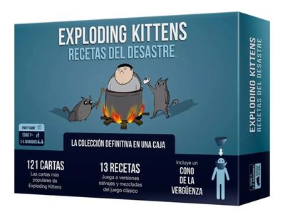 EXPLODING KITTENS RECETAS DEL DESASTRE