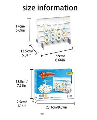 4 COLOR LOGIC GAME JUEGO DE LOGICA