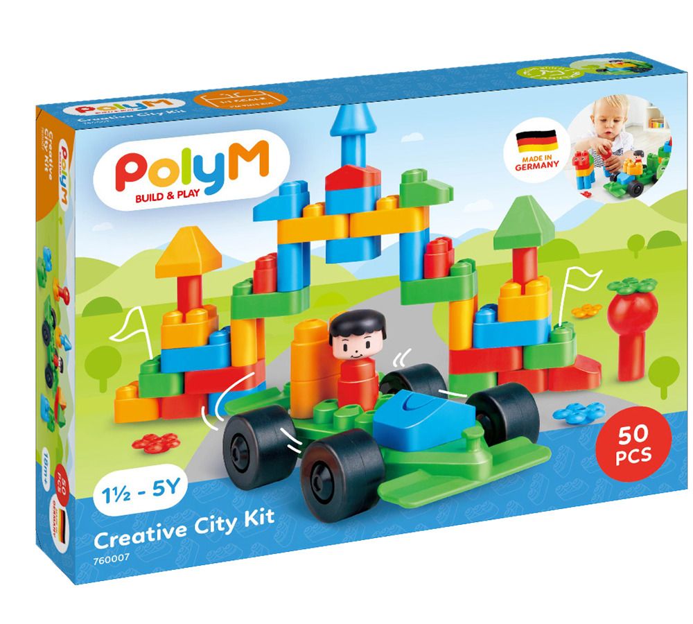 POLY-M BLOQUES 50 PIEZAS