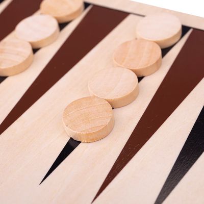 BACKGAMMON EN MADERA
