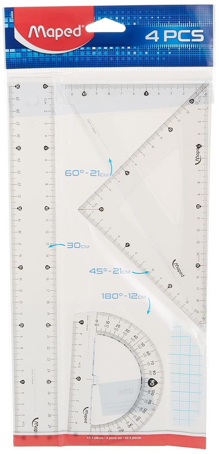 JUEGO DE GEOMETRIA COMPLETO